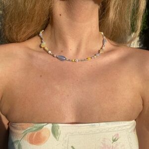 Summery Handmade Beaded Necklace